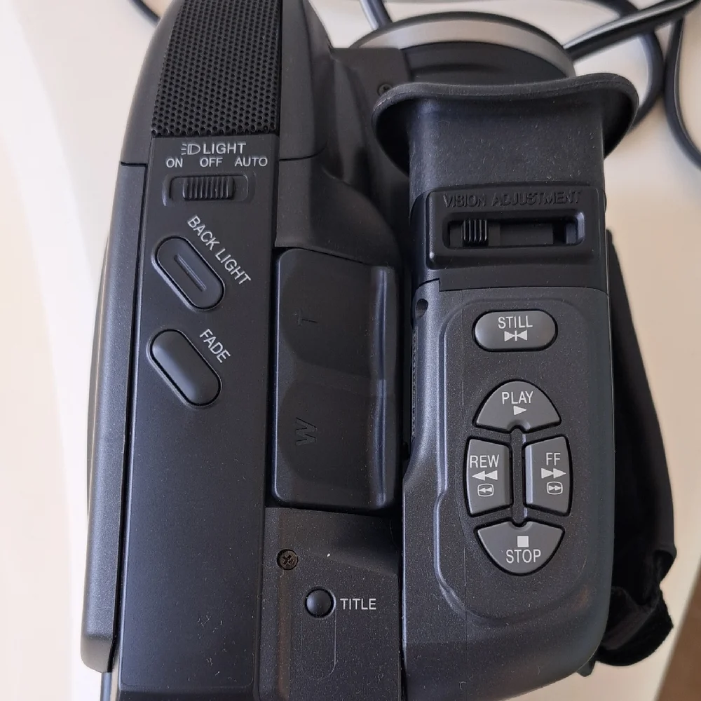 Panasonic Black Video Camcorder with 16x Optical Zoom